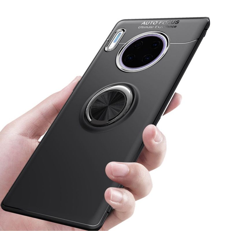 Deksel Huawei Mate 30 Pro Svart Roterende Ring