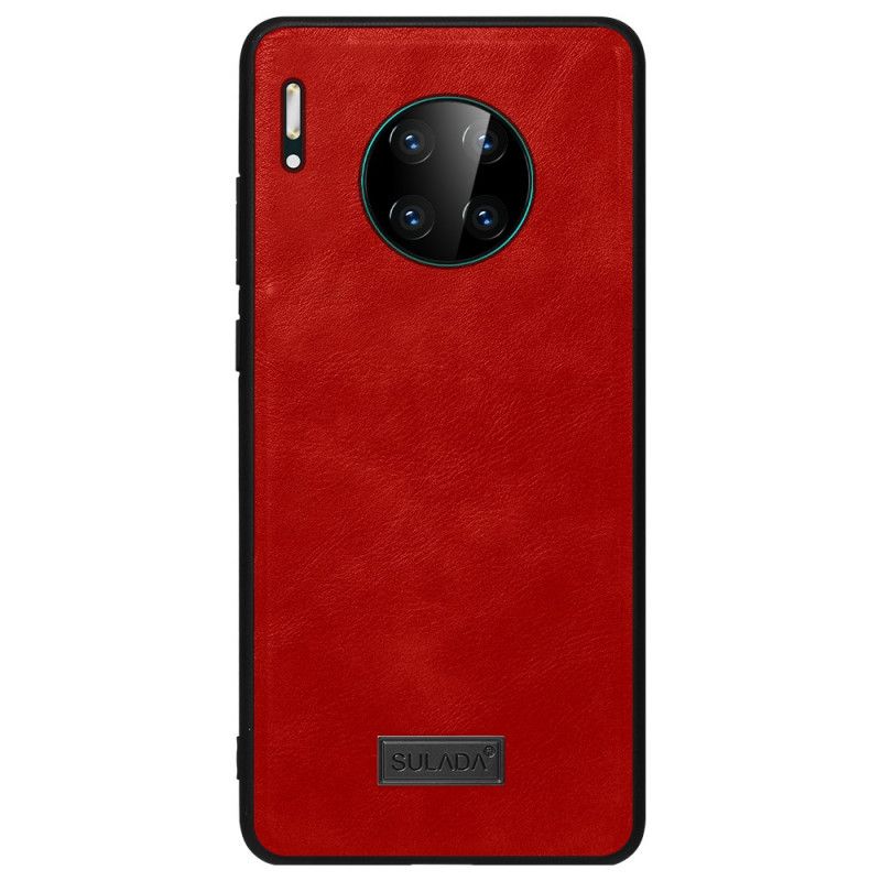 Deksel Huawei Mate 30 Pro Svart Skinneffekt Sulada