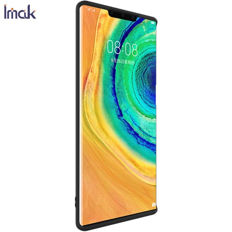 Deksel Huawei Mate 30 Pro Svart Uc-1-Serien Silikonmatte Imak