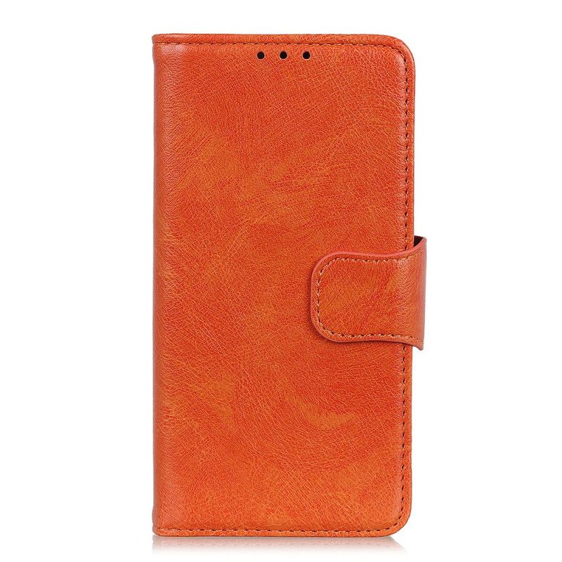 Folio Deksel Huawei Mate 30 Pro Svart Delt Nappaskinn