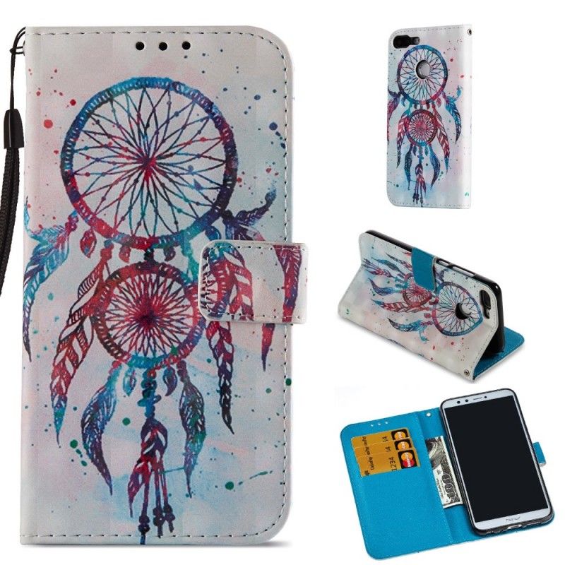 Folio Deksel for Honor 9 Lite Min 3D Dreamcatcher