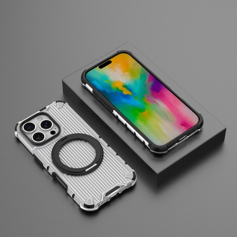 Deksel iPhone 16 Pro Max Magnetisk Roterende Holder Beskyttelse Deksel