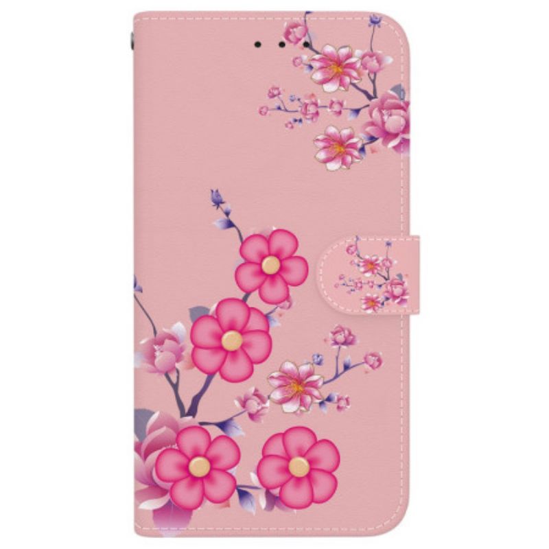 Folio Deksel iPhone 16 Pro Max Sakura-rem