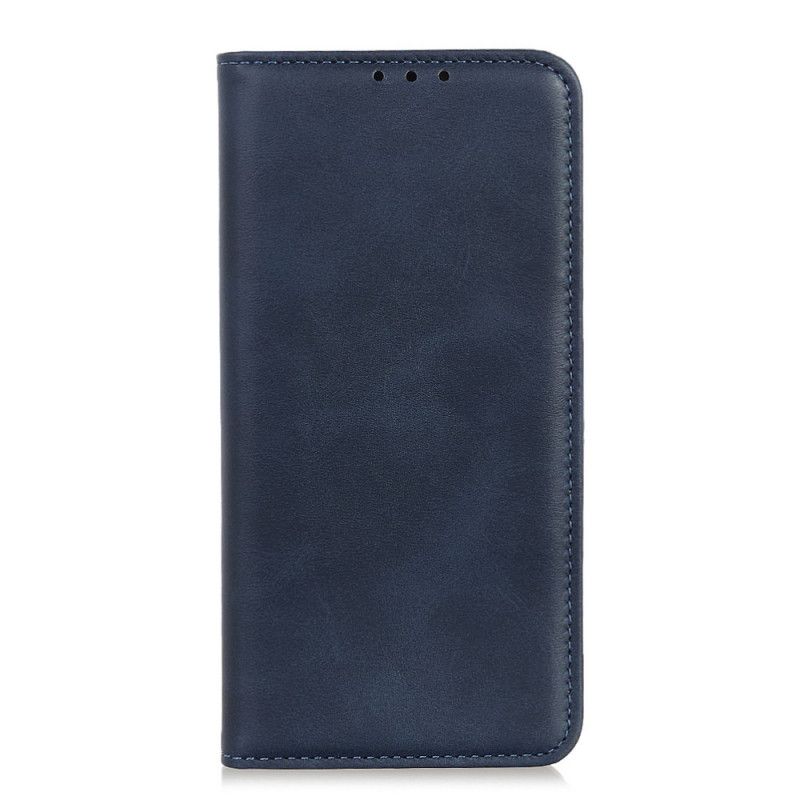 Folio Deksel Sony Xperia 1 II Svart Elegant Delt Skinn Beskyttelse