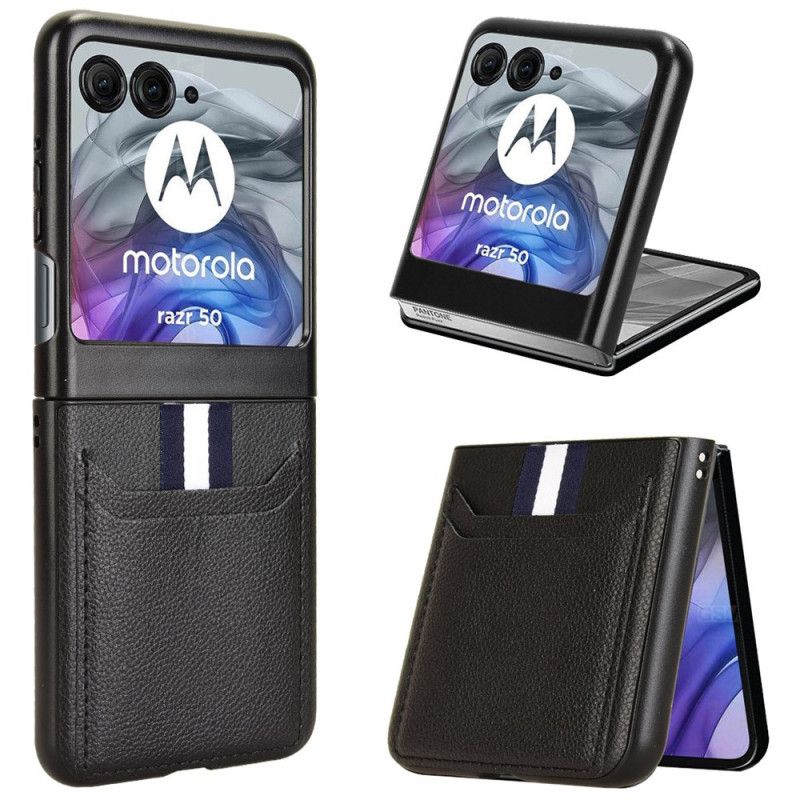 Deksel Motorola Razr 50 Dobbel Kortholder