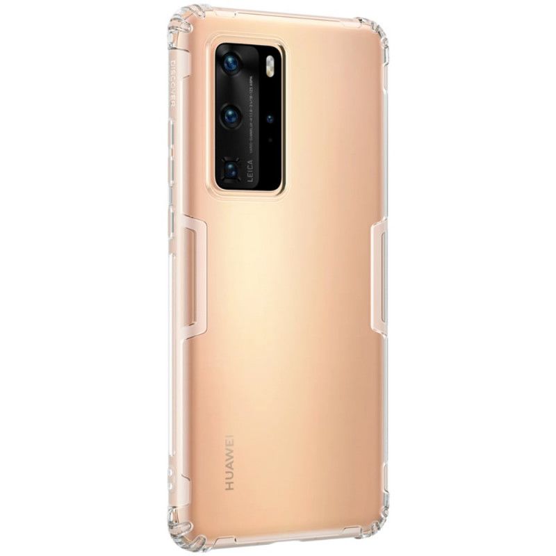 Deksel for Huawei P40 Pro Grå Forsterket Gjennomsiktig Nillkin