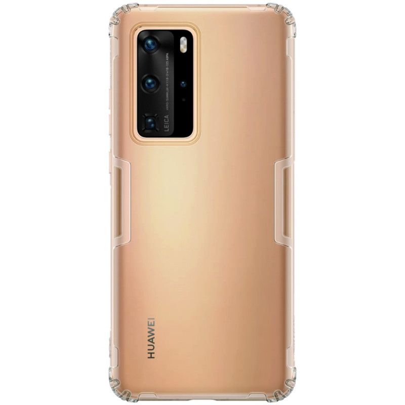 Deksel for Huawei P40 Pro Grå Forsterket Gjennomsiktig Nillkin