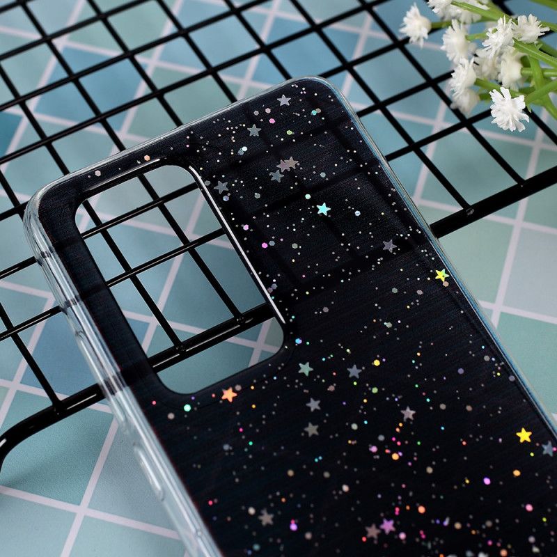 Deksel for Huawei P40 Pro Svart Jeg Elsker Glitter