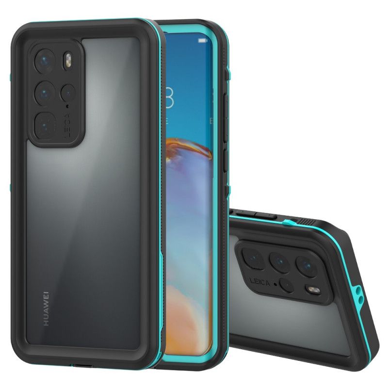 Deksel for Huawei P40 Pro Svart Vanntett Skallboks