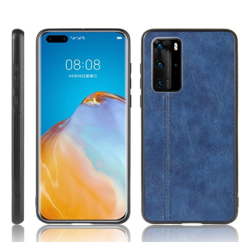 Deksel for Huawei P40 Pro Sydd Skinneffekt