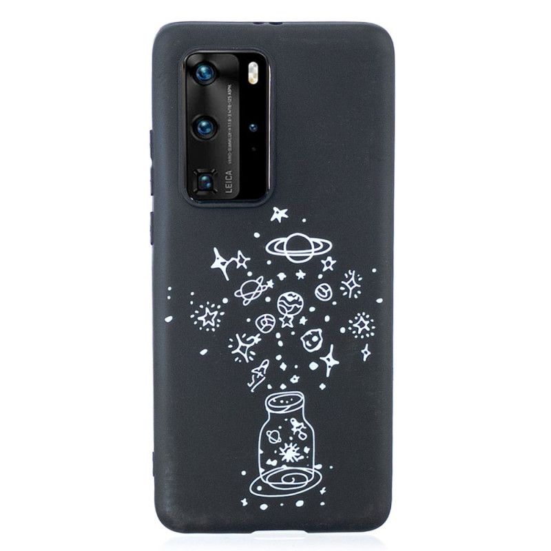 Deksel Huawei P40 Pro Fleksibel Silikongrafikk