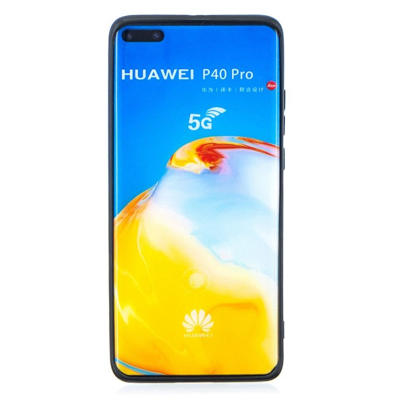 Deksel Huawei P40 Pro Fleksibel Silikongrafikk