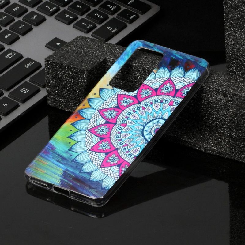 Deksel Huawei P40 Pro Fluorescerende Mandalaugle Beskyttelse