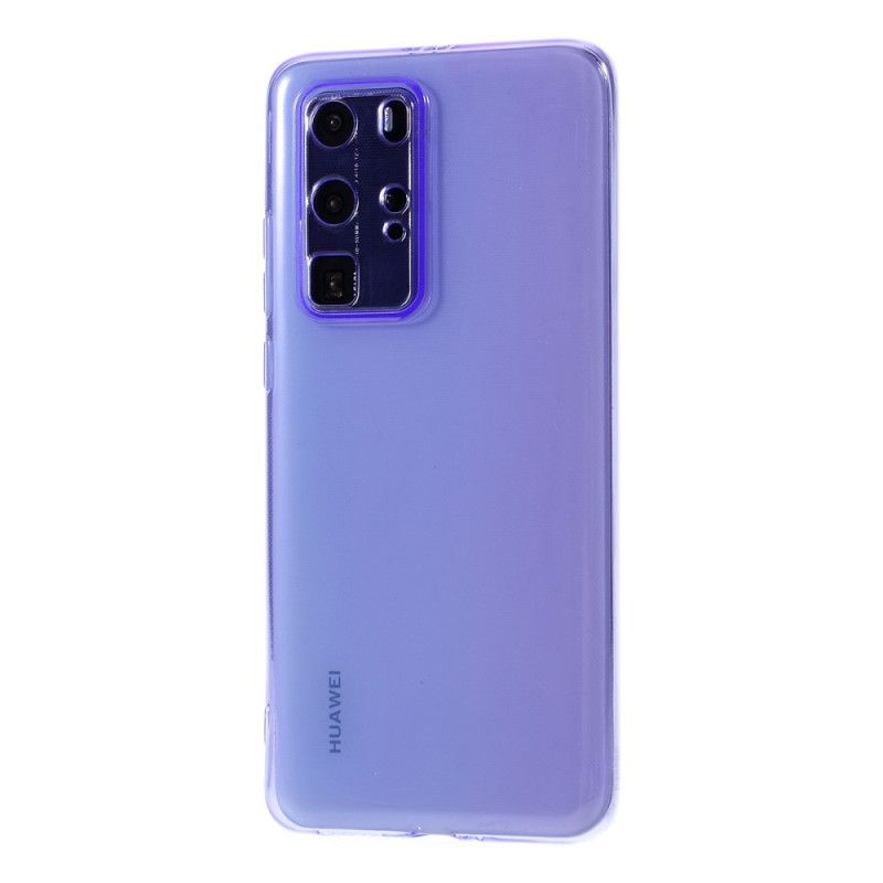 Deksel Huawei P40 Pro Magenta Silikonfarger