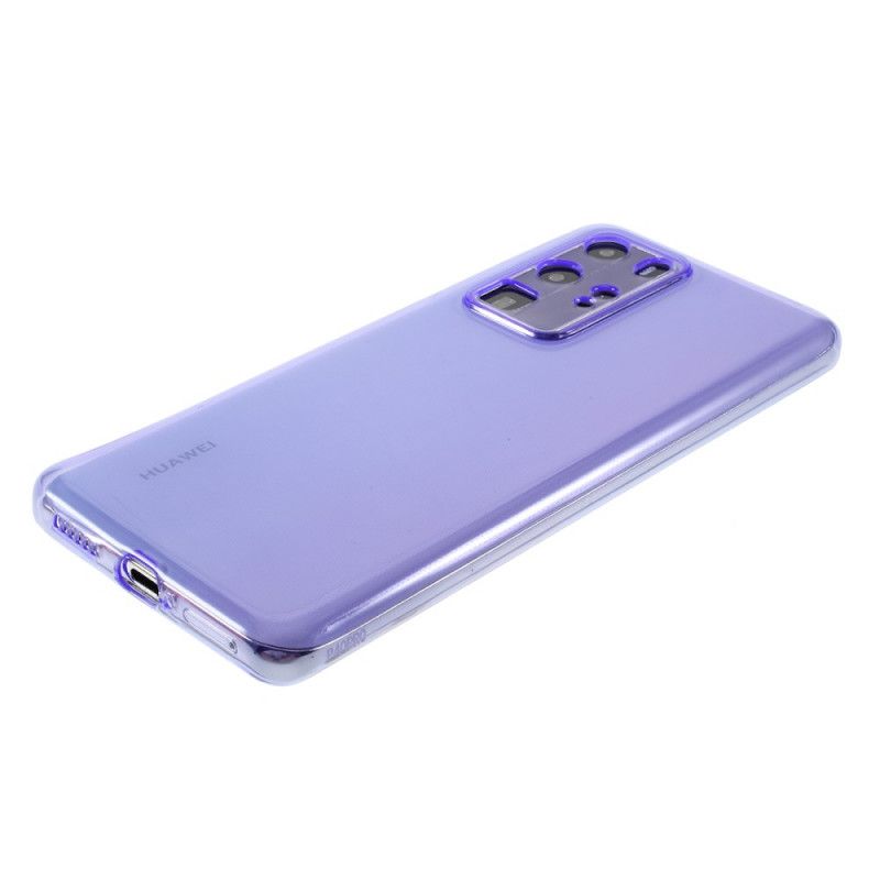 Deksel Huawei P40 Pro Magenta Silikonfarger