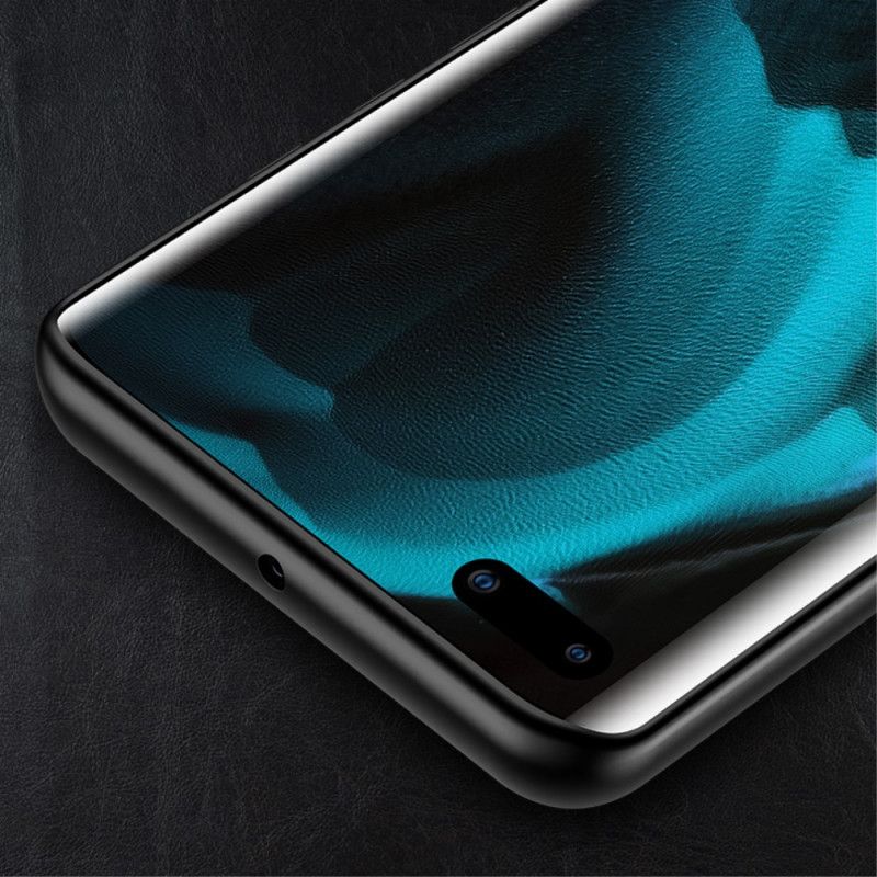 Deksel Huawei P40 Pro Rød Mobildeksel Aluminium Hybrid Design