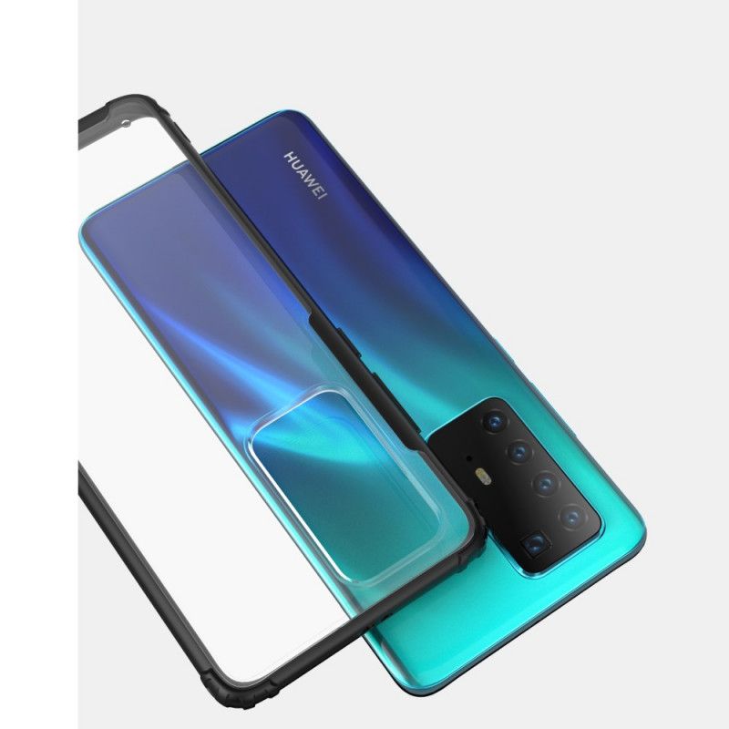 Deksel Huawei P40 Pro Svart Frostet Hybrid