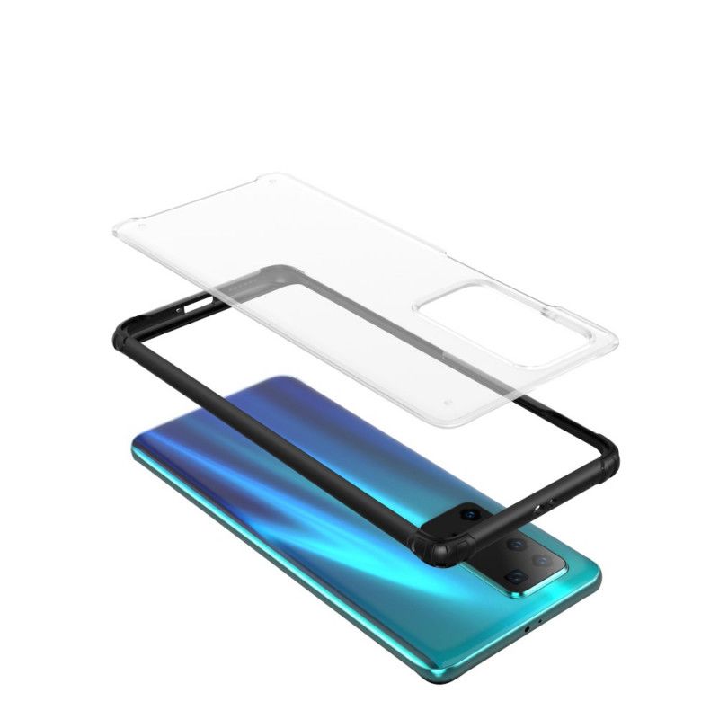 Deksel Huawei P40 Pro Svart Frostet Hybrid