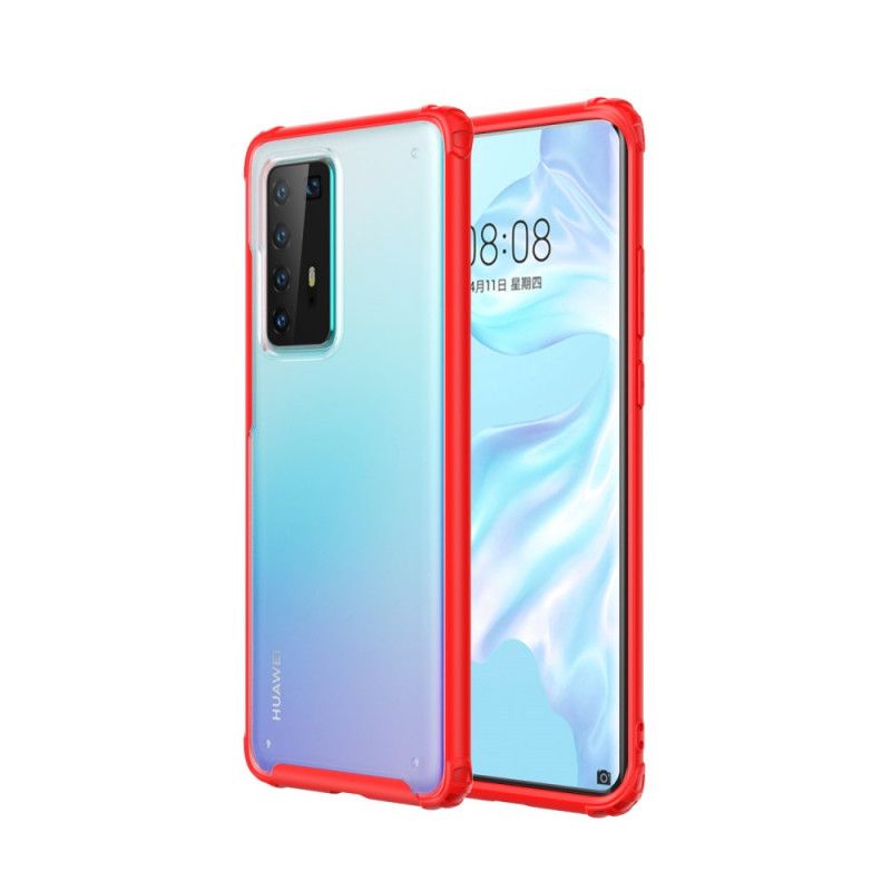 Deksel Huawei P40 Pro Svart Frostet Hybrid