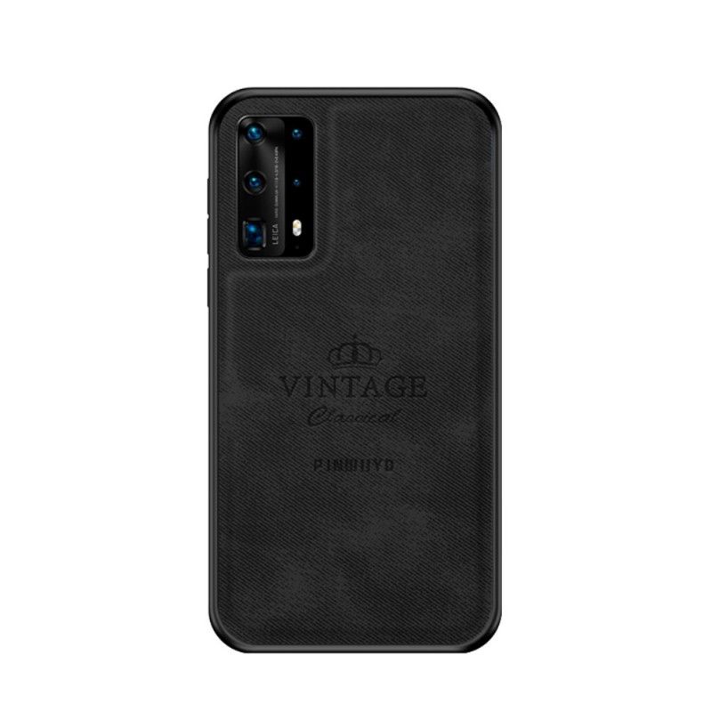 Deksel Huawei P40 Pro Svart Hederlig Vintage Pinwuyo