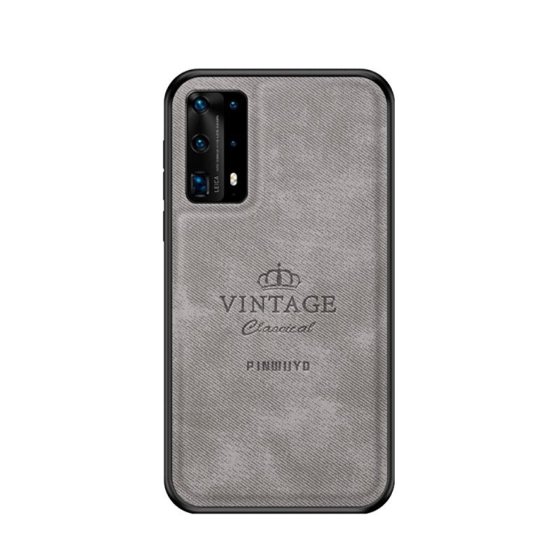 Deksel Huawei P40 Pro Svart Hederlig Vintage Pinwuyo