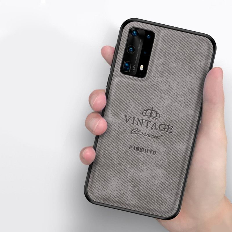 Deksel Huawei P40 Pro Svart Hederlig Vintage Pinwuyo