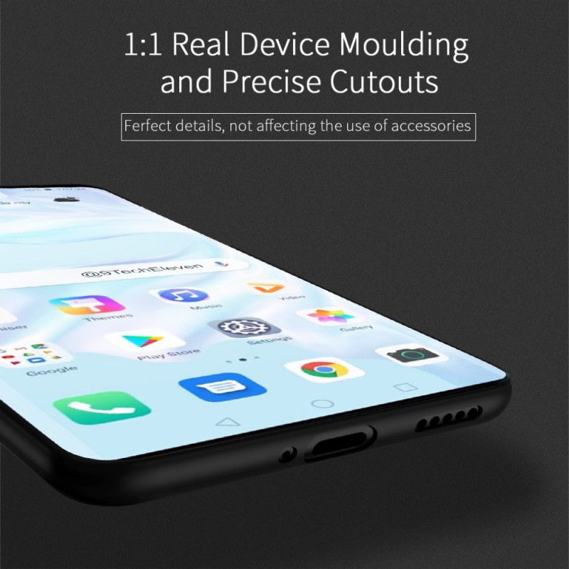 Deksel Huawei P40 Pro Svart Klassisk X-Nivå Beskyttelse