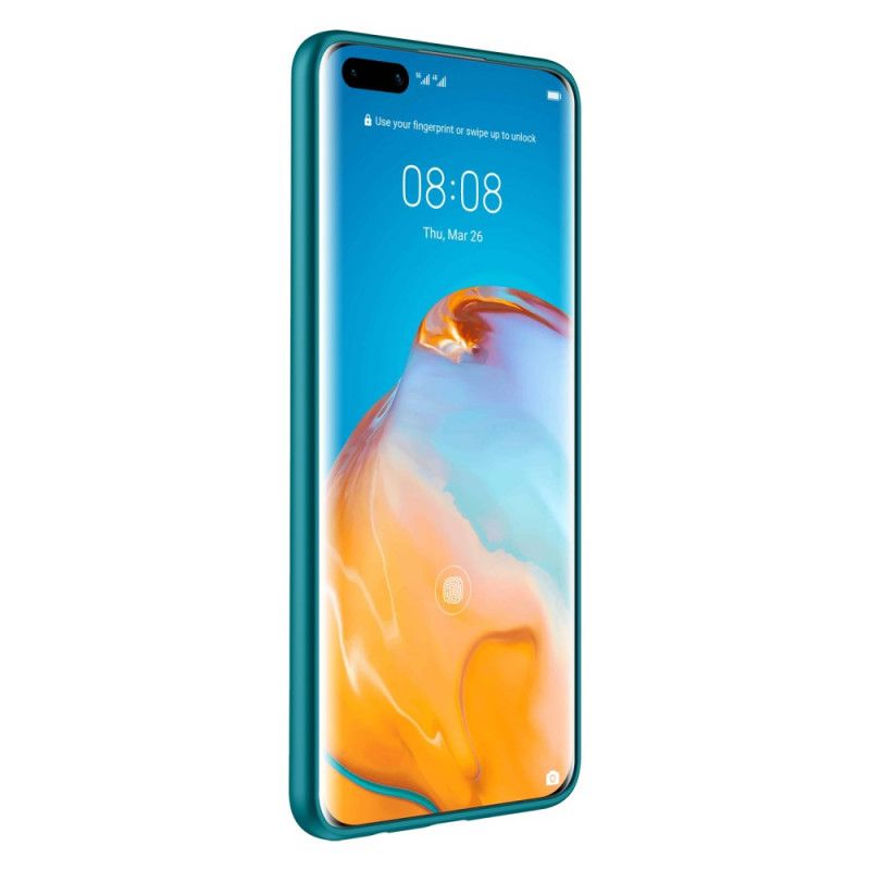 Deksel Huawei P40 Pro Svart Mobildeksel Fargeskinnstil