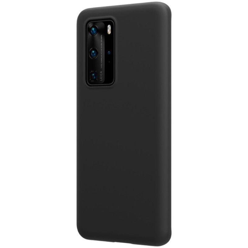 Deksel Huawei P40 Pro Svart Nillkin Flex Ren Serie