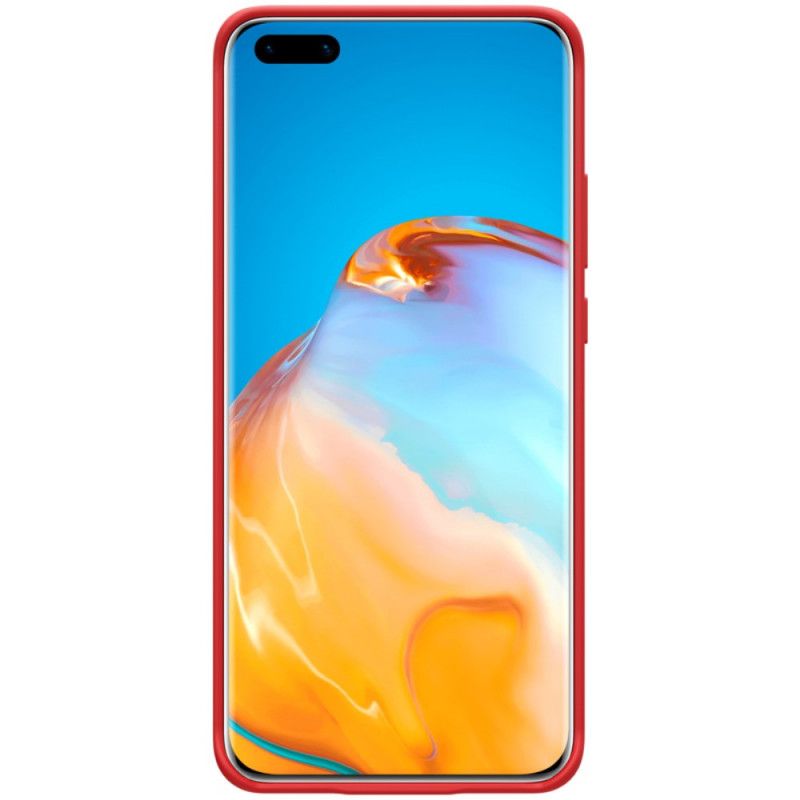 Deksel Huawei P40 Pro Svart Nillkin Flex Ren Serie