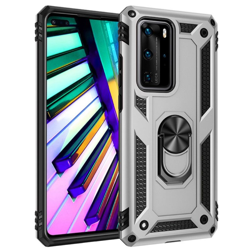 Deksel Huawei P40 Pro Svart Premium Ring