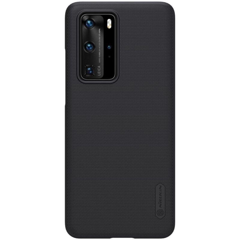 Deksel Huawei P40 Pro Svart Stiv Frostet Nillkin