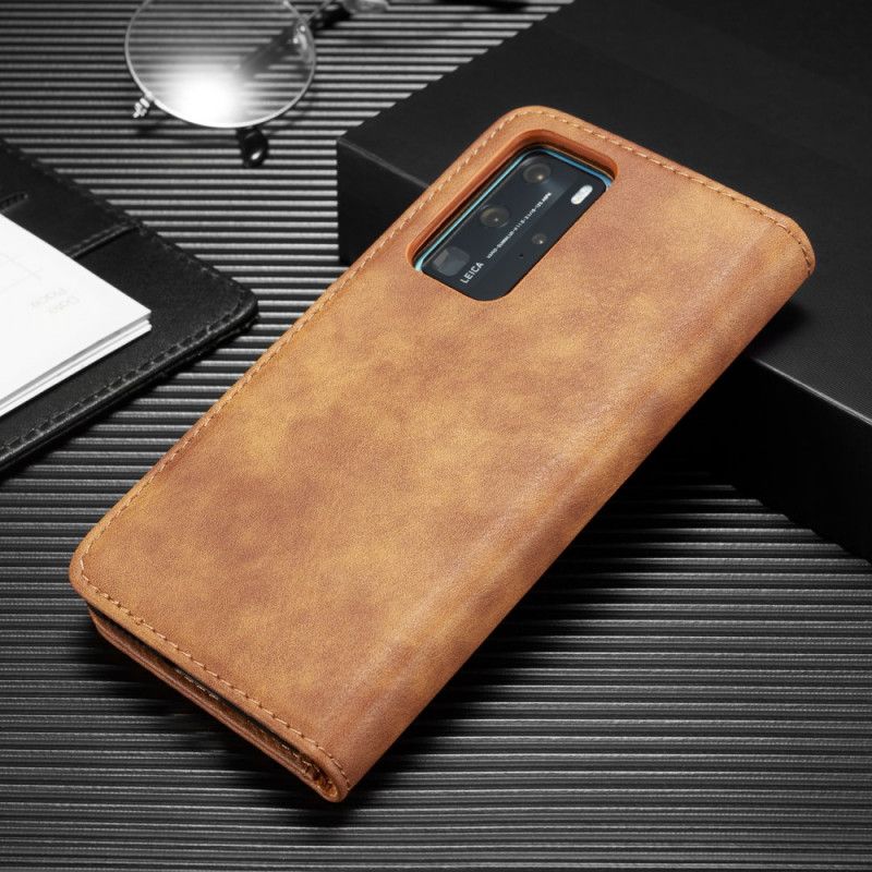 Folio Deksel for Huawei P40 Pro Svart Dg. Avtakbar Ming