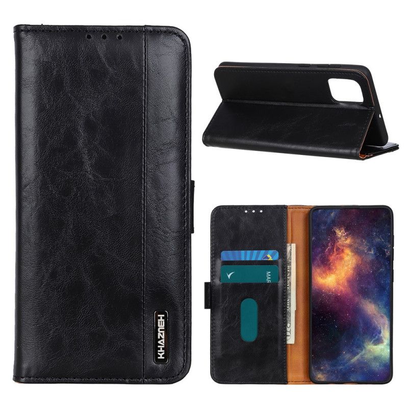 Folio Deksel for Huawei P40 Pro Svart Khazneh Eleganse Skinnstil