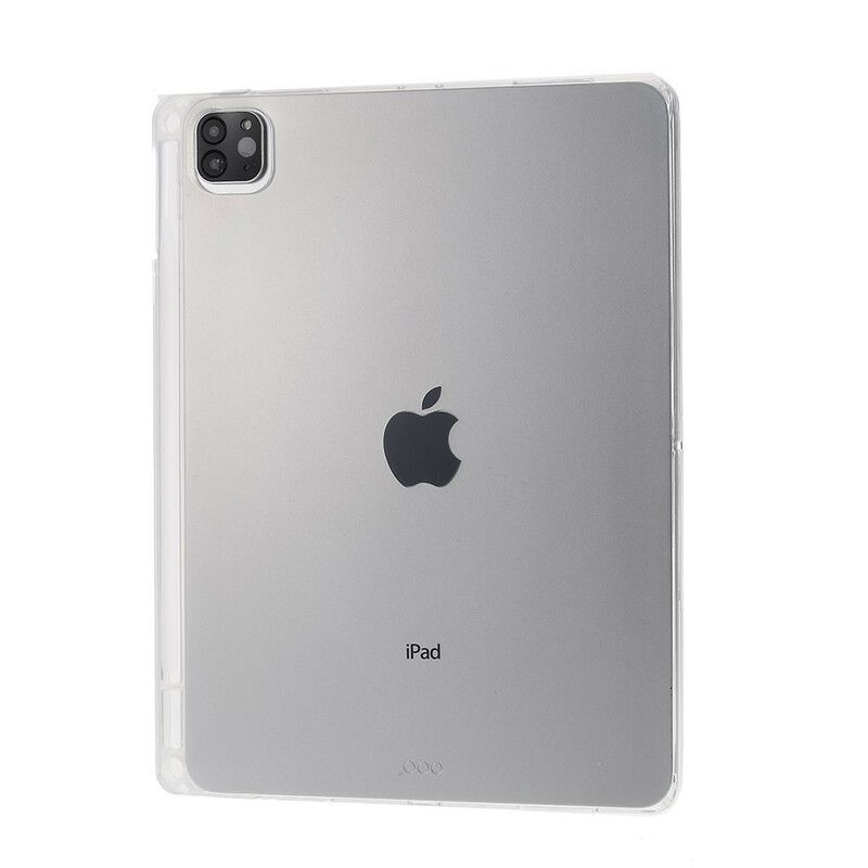 Deksel Til iPad Pro 12.9" (2021) (2020) (2018) Gjennomsiktig Blyantholder