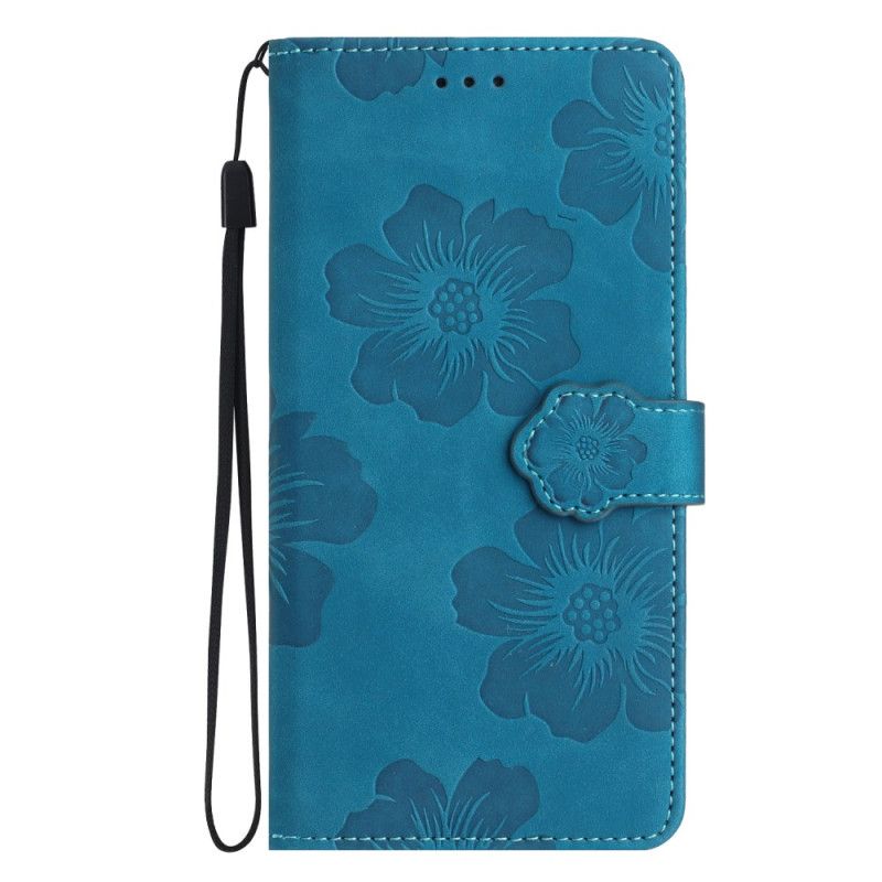 Folio Deksel Samsung Galaxy A16 5g Blomsterremdesign