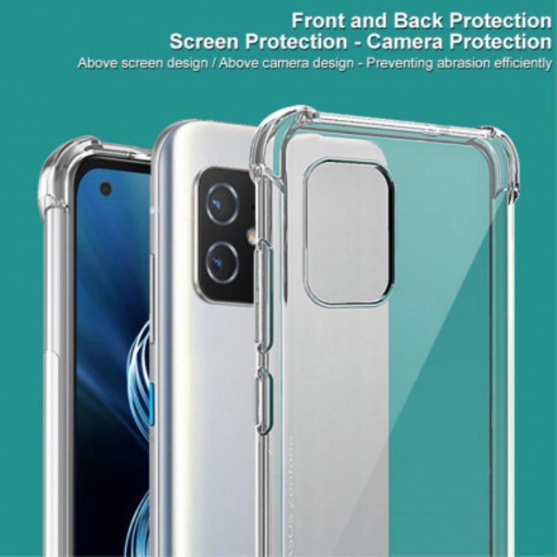 Deksel Asus Zenfone 8 Mobildeksel Transparent Silky Imak