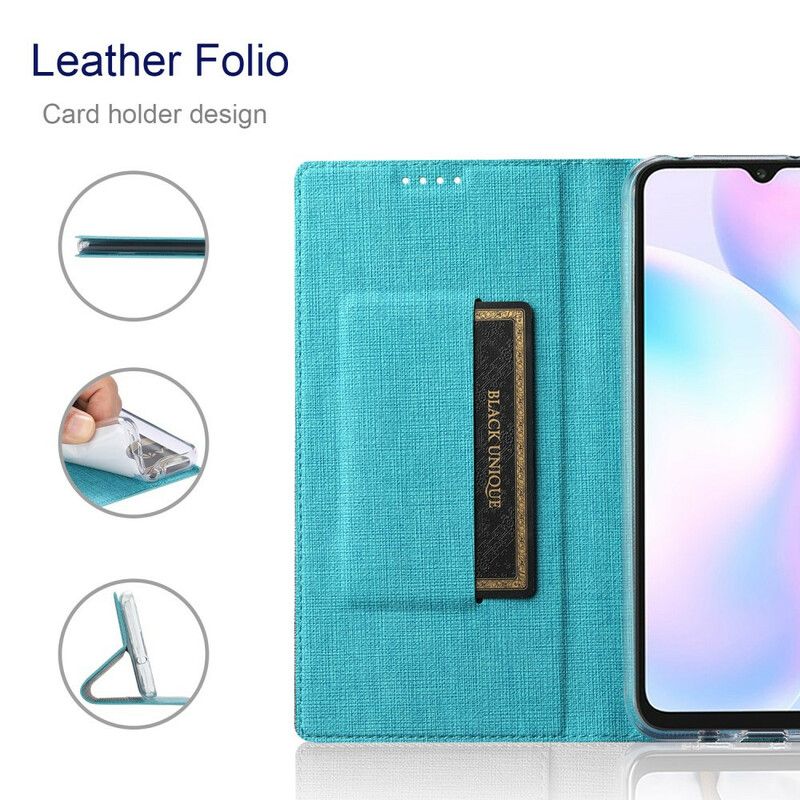 Folio Deksel Asus Zenfone 8 Teksturert Vili Dmx Beskyttelse Deksel