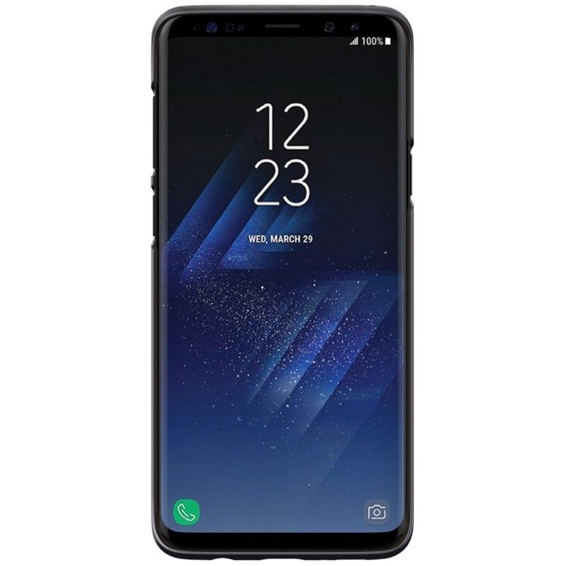 Deksel Samsung Galaxy S9 Plus Svart Stiv Frostet Nillkin Anti-fall