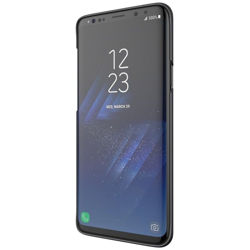 Deksel Samsung Galaxy S9 Plus Svart Stiv Frostet Nillkin Anti-fall