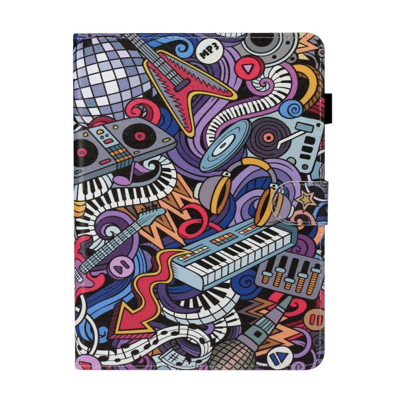 Folio Deksel iPad Pro 11" (2018) (2020) Musikalsk Univers Beskyttelse