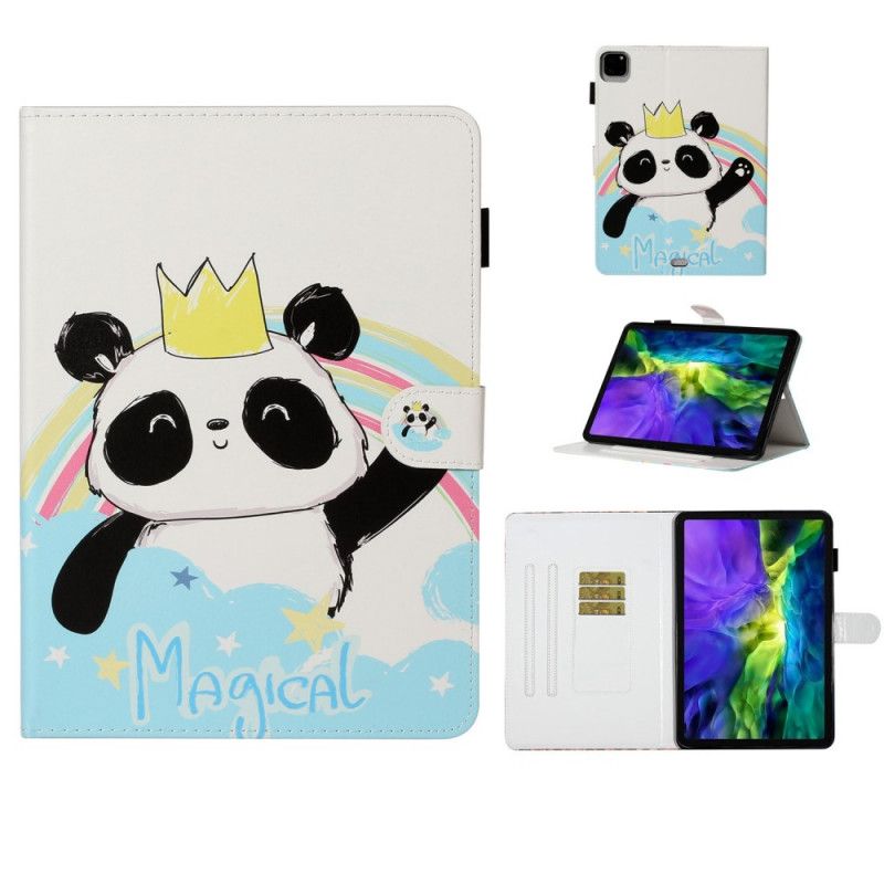 Folio Deksel iPad Pro 11" (2018) (2020) Panda Med Krone