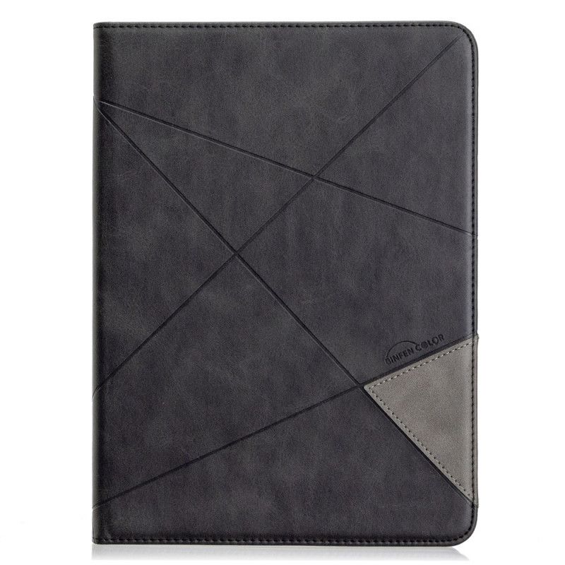 Folio Deksel iPad Pro 11" (2018) (2020) Svart Geometrisk Form