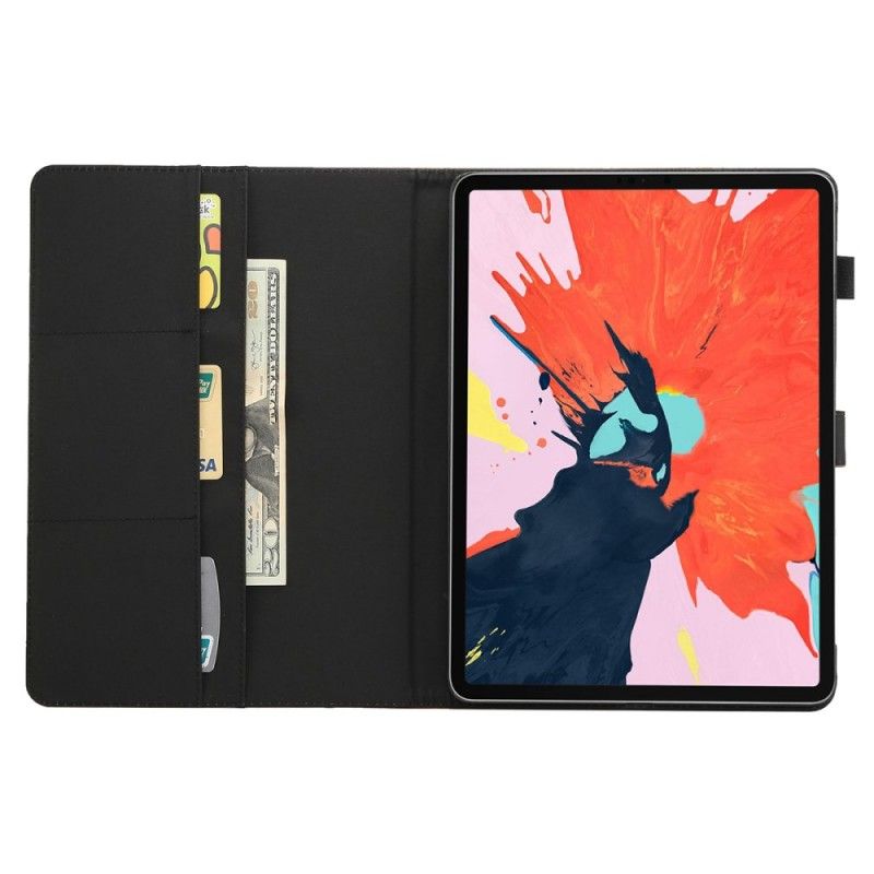 Folio Deksel iPad Pro 11" (2018) (2020) Svart Imitert Lær Enkay