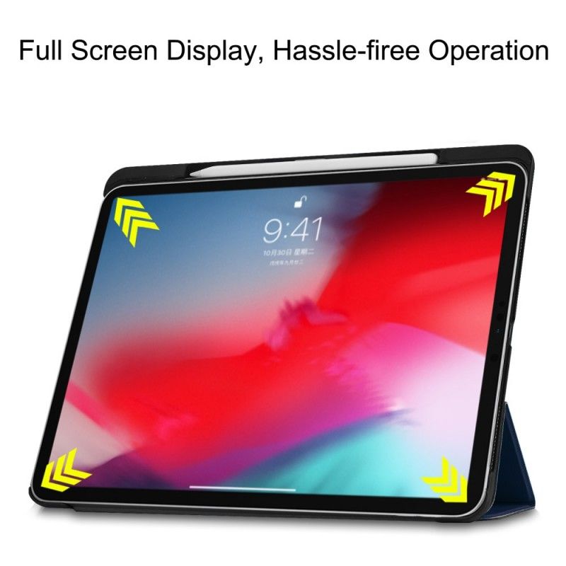 Smart Etui iPad Pro 11" (2018) (2020) Svart Fold Blyantholder