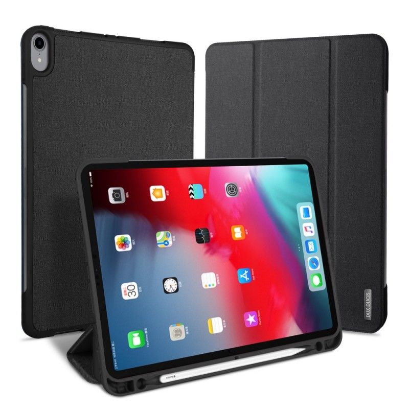 Smart Sak iPad Pro 11" (2018) (2020) Svart Dux Ducis Domo-Serie