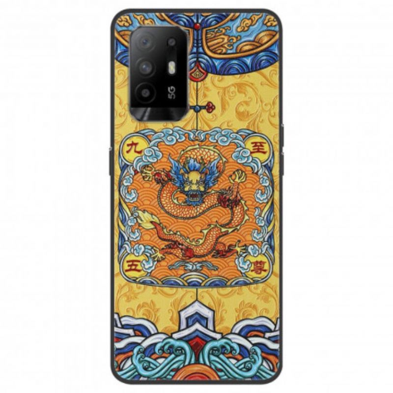 Deksel Til Oppo A94 5g Asian Dragon