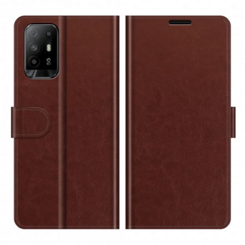 Folio Deksel Til Oppo A94 5g Faux Leather Ultra