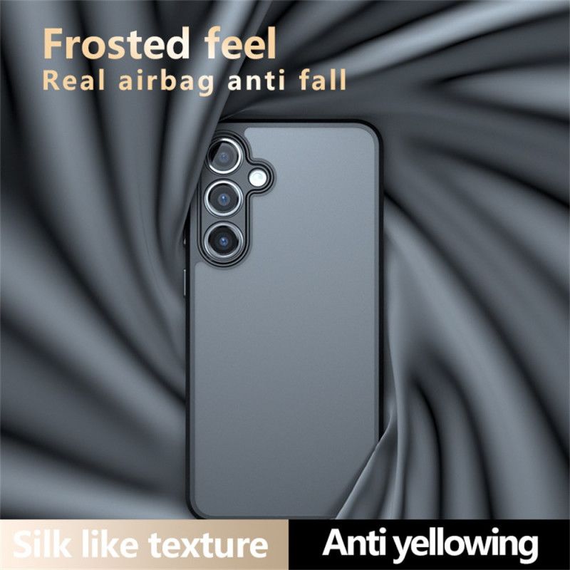 Deksel Samsung Galaxy S24 Fe Frosted Black Beskyttelse Deksel