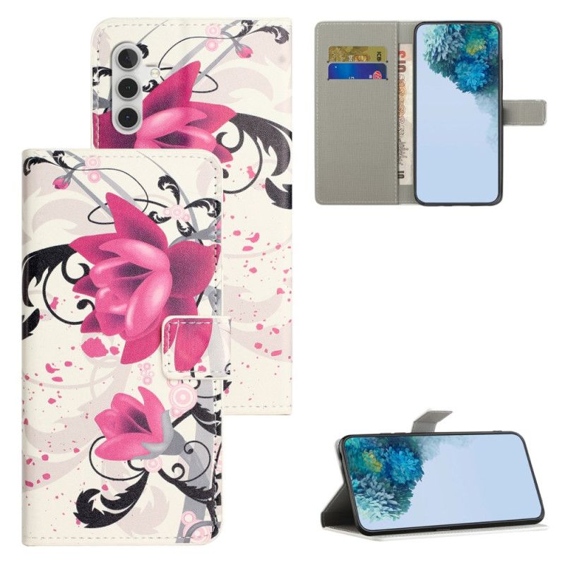 Folio Deksel Samsung Galaxy S24 Fe Lotus